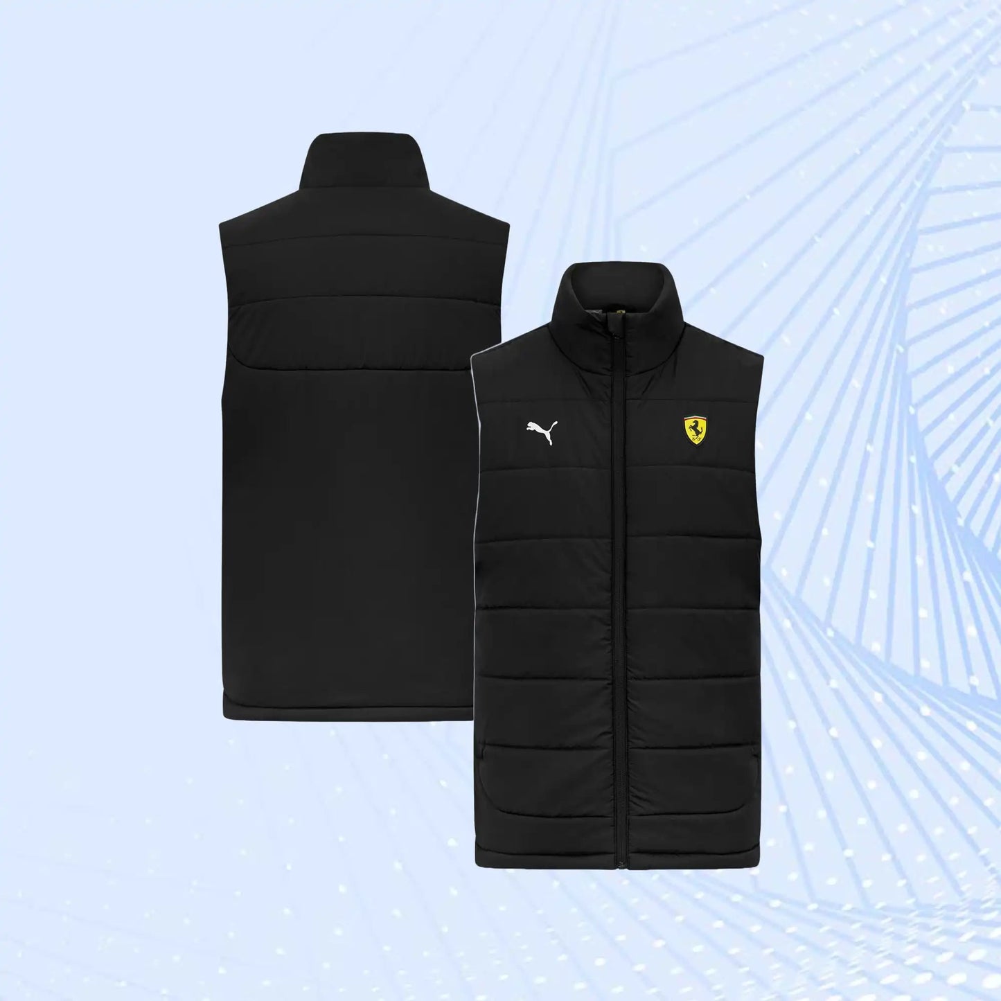 Scuderia Ferrari Puma Padded Gilet puffer vest black