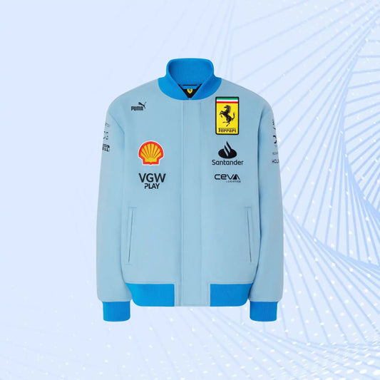 Puma for Scuderia Ferrari Varsity bomber jacket – Miami Special Edition