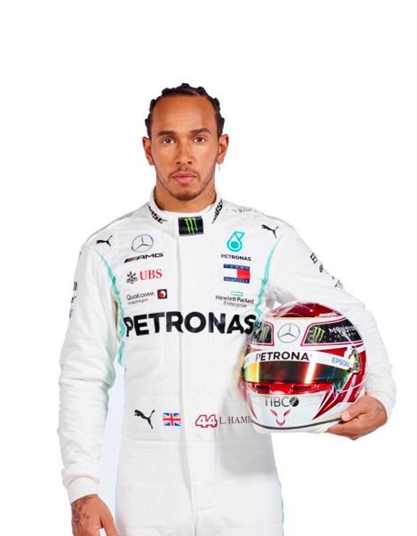 2019 Lewis Hamilton Petronas Mercedes Suit