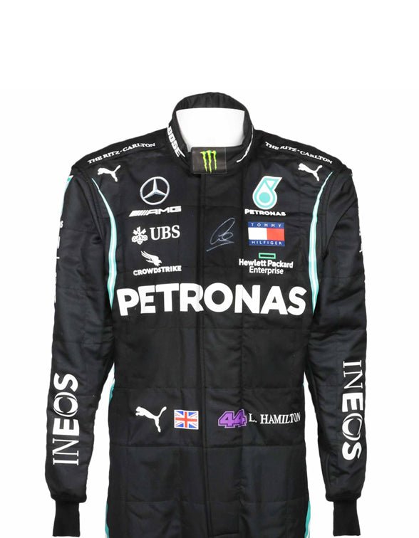 2020 Lewis Hamilton Petronas Mercedes Racing Suit CIK/FIA LEVEL2 Go Kart Racing Suit