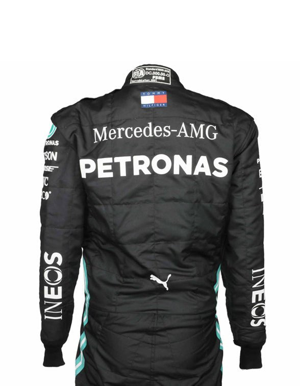 2020 Lewis Hamilton Petronas Mercedes Racing Suit CIK/FIA LEVEL2 Go Kart Racing Suit