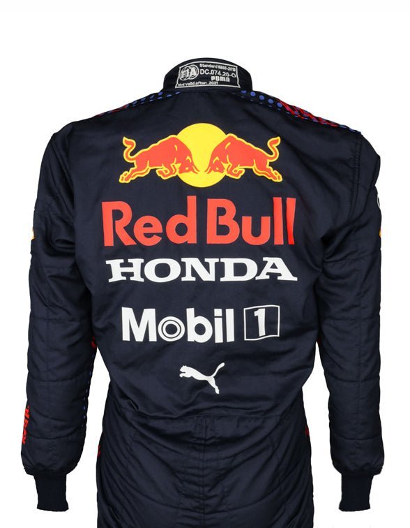 2021 Sergio Perez Red Bull Honda Racing Suit CIK/FIA LEVEL2 Go Kart Racing Suit