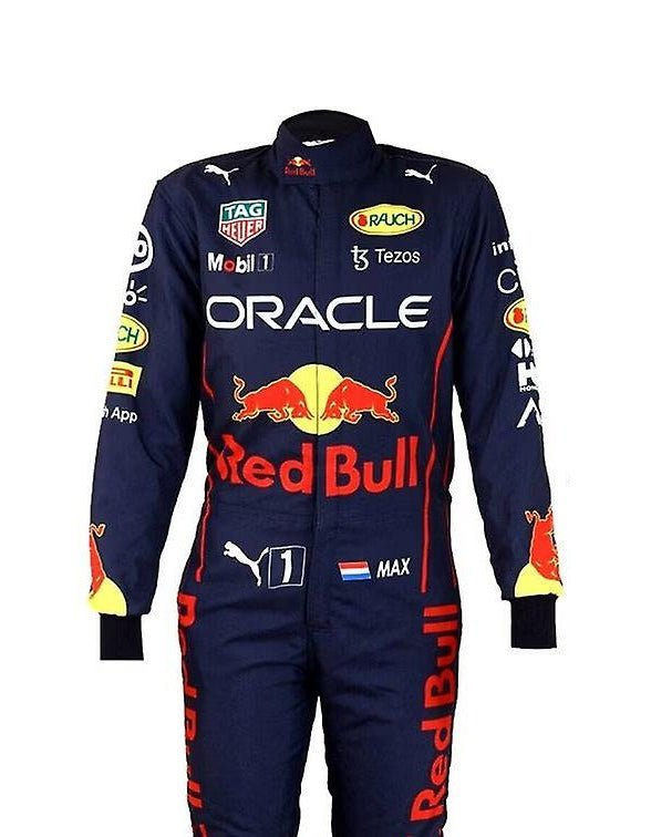 2022 Max Verstappen Red Bull Honda Racing Suit CIK/FIA LEVEL2 Go Kart Racing Suit