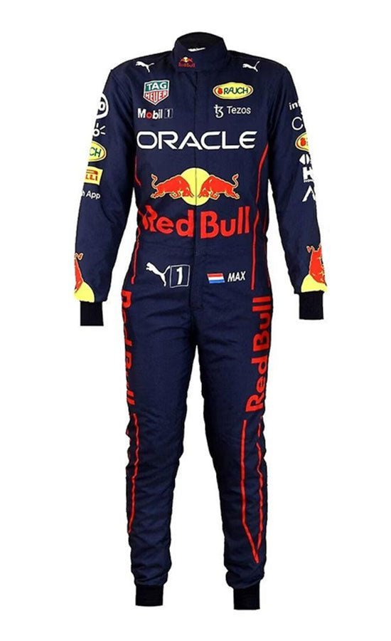 2022 Max Verstappen Red Bull Honda Racing Suit CIK/FIA LEVEL2 Go Kart Racing Suit