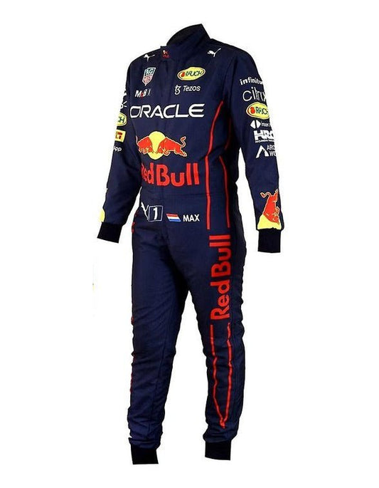 2022 Max Verstappen Red Bull Honda Racing Suit CIK/FIA LEVEL2 Go Kart Racing Suit