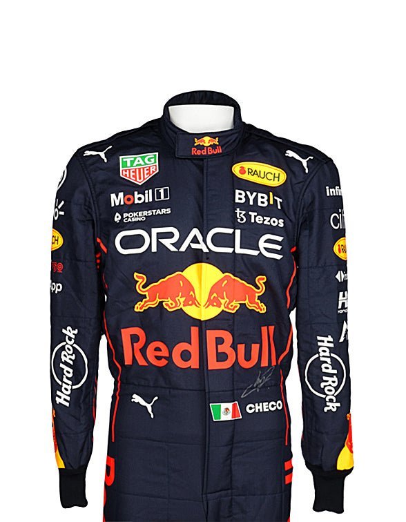 2022 Sergio Perez Red Bull Honda Racing Suit CIK/FIA LEVEL2 Go Kart Racing Suit