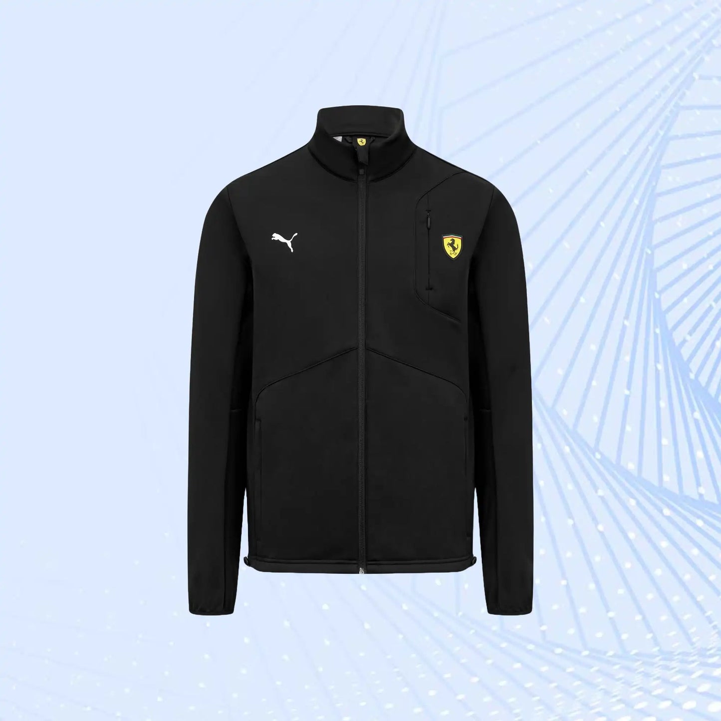 Scuderia Ferrari Puma Softshell Jacket - Black