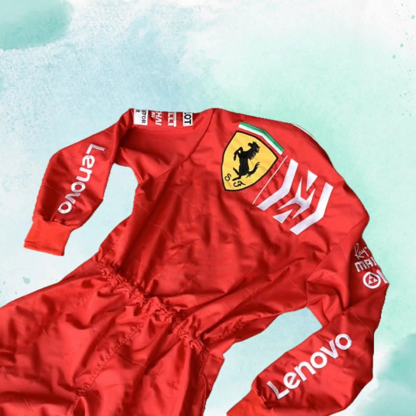 Charles Leclerc 2019 F1 Team Ferrari Mission Winnow Sublimation Replica Race Suit