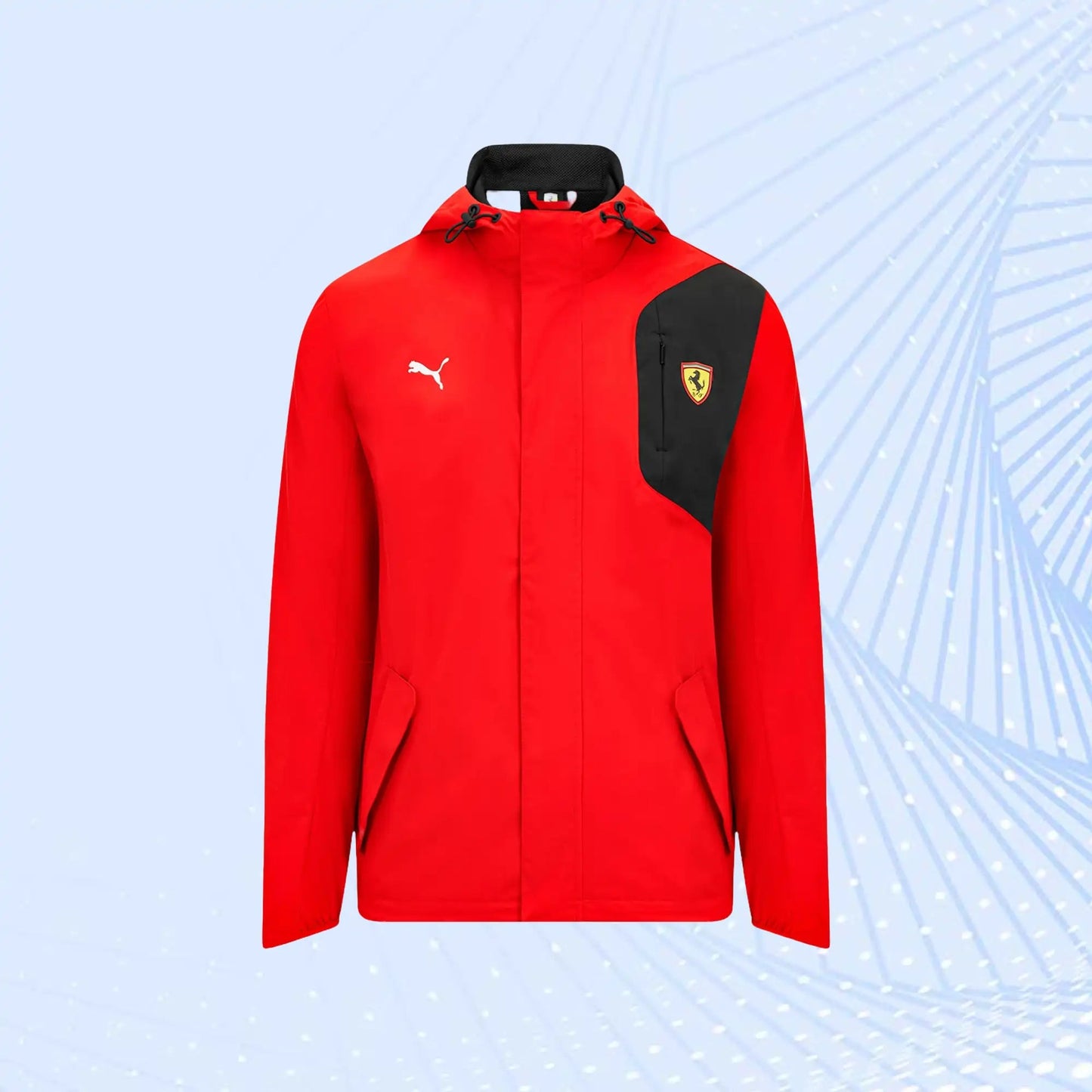 Scuderia Ferrari Puma Rain Jacket - Red