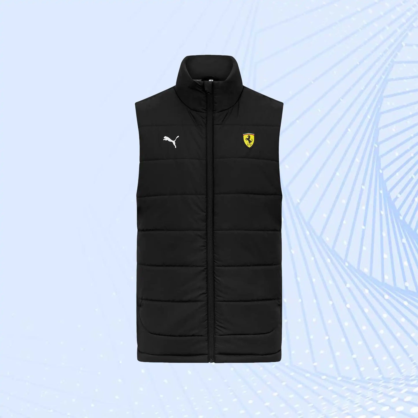 Scuderia Ferrari Puma Padded Gilet puffer vest black