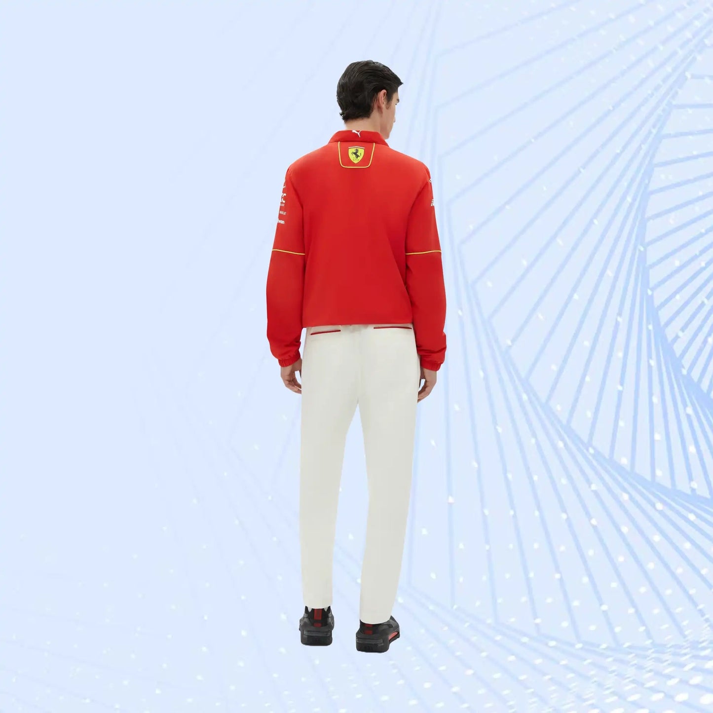 2024 Scuderia Ferrari Team Replica Soft-Shell jacket