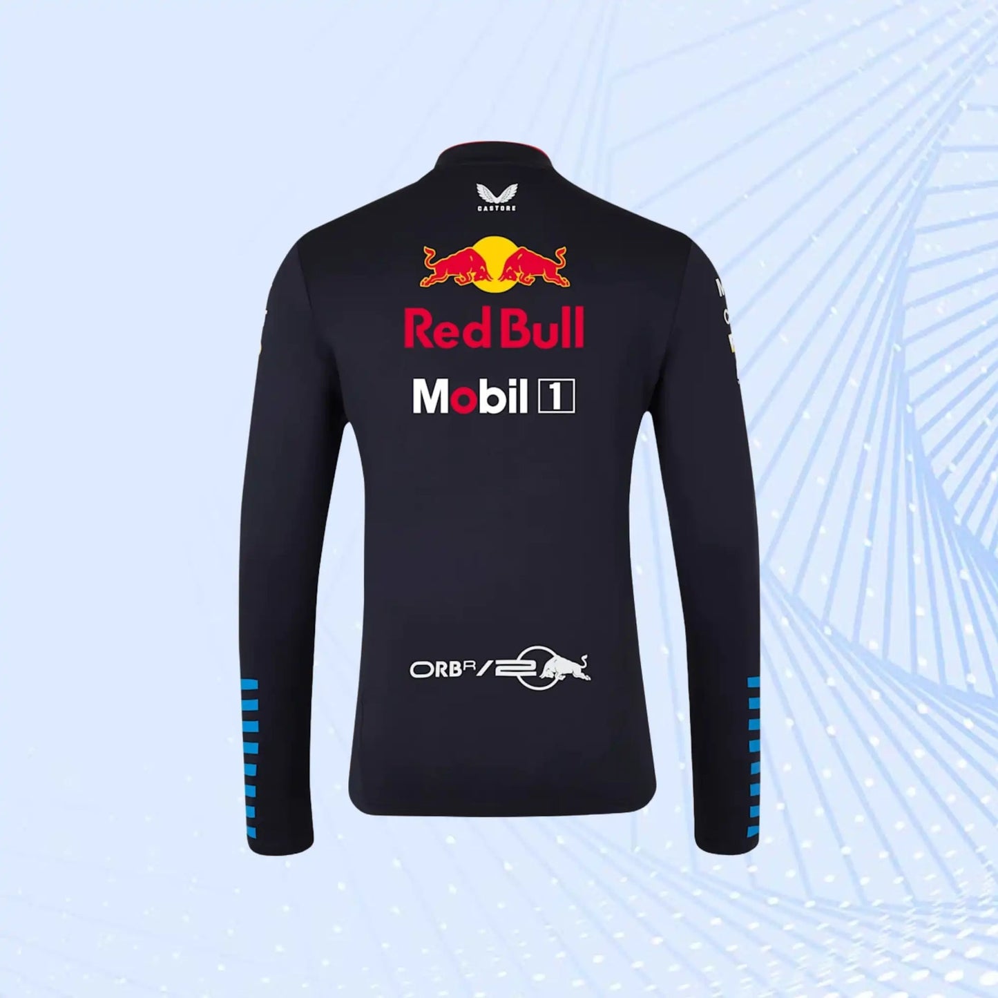 New 2024 Oracle Red Bull Racing F1 Team Replica Halfzip Sweatshirt