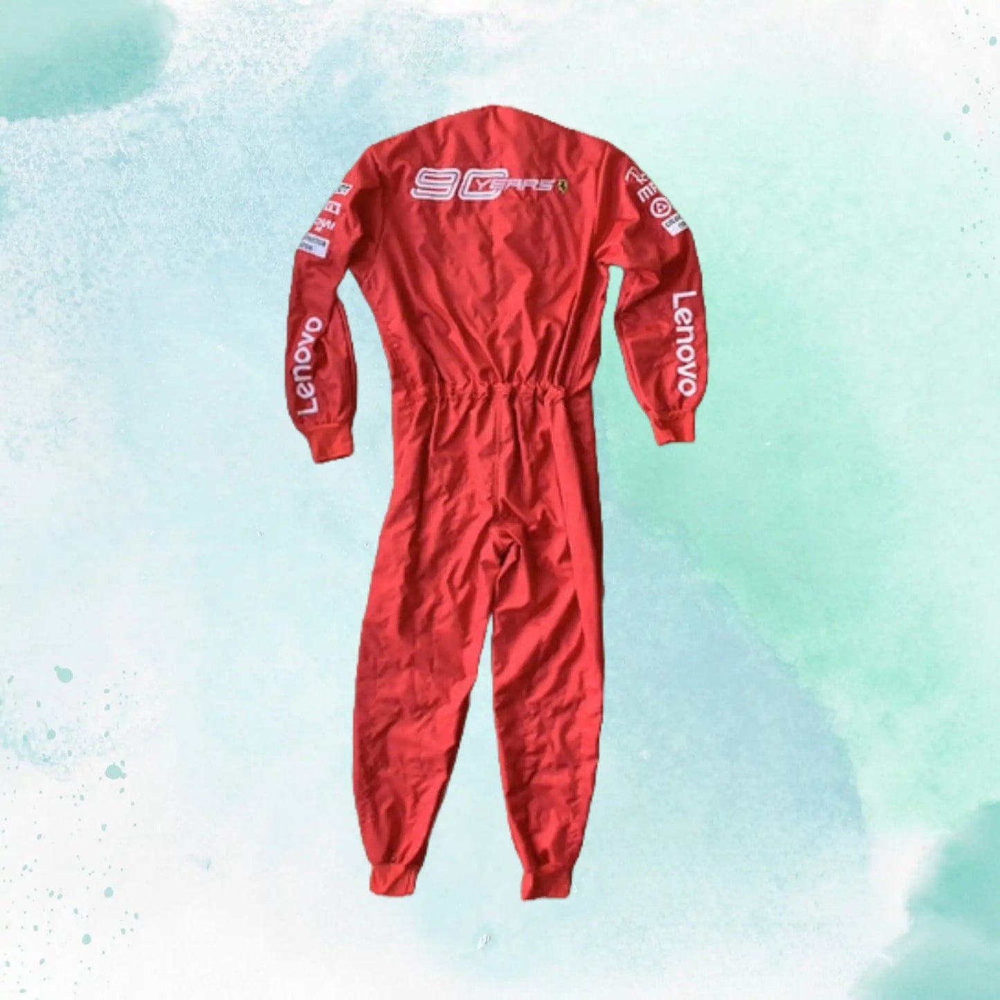 Charles Leclerc 2019 Scuderia Ferrari 90 Years F1 Team Sublimation Replica Race Suit