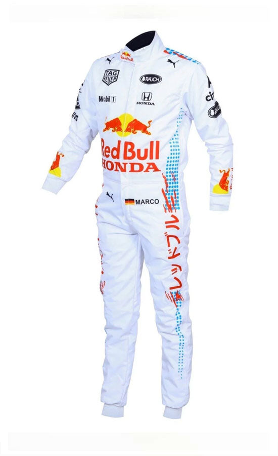 F1 Oracle Red Bull Max Race Suit CIK/FIA Level 2 F1 Go Kart Racing Suit