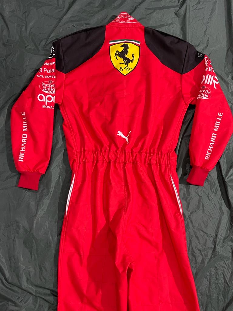 Charles Leclerc 2023 Ferrari Suit Go Karting suit f1 suit Free Gloves and Free balaclava gifts