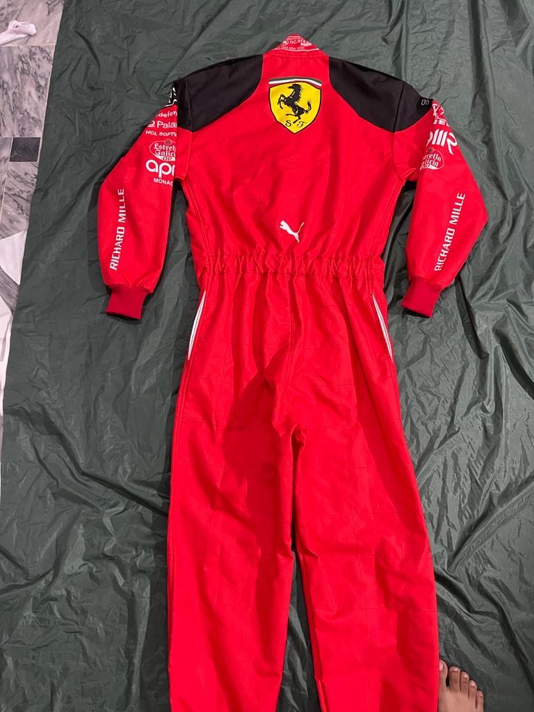 Charles Leclerc 2023 Ferrari Suit Go Karting suit f1 suit Free Gloves and Free balaclava gifts