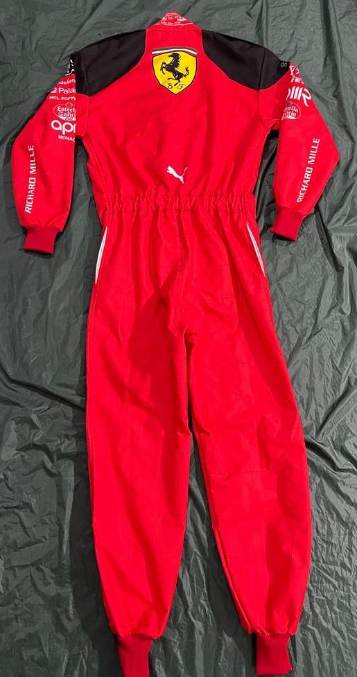 Charles Leclerc 2023 Ferrari Suit Go Karting suit f1 suit Free Gloves and Free balaclava gifts