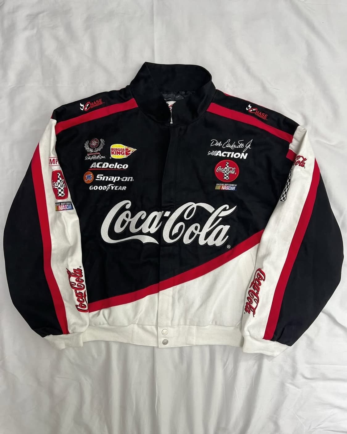 Chase Coca-Cola Rider Jacket Racing Jacket